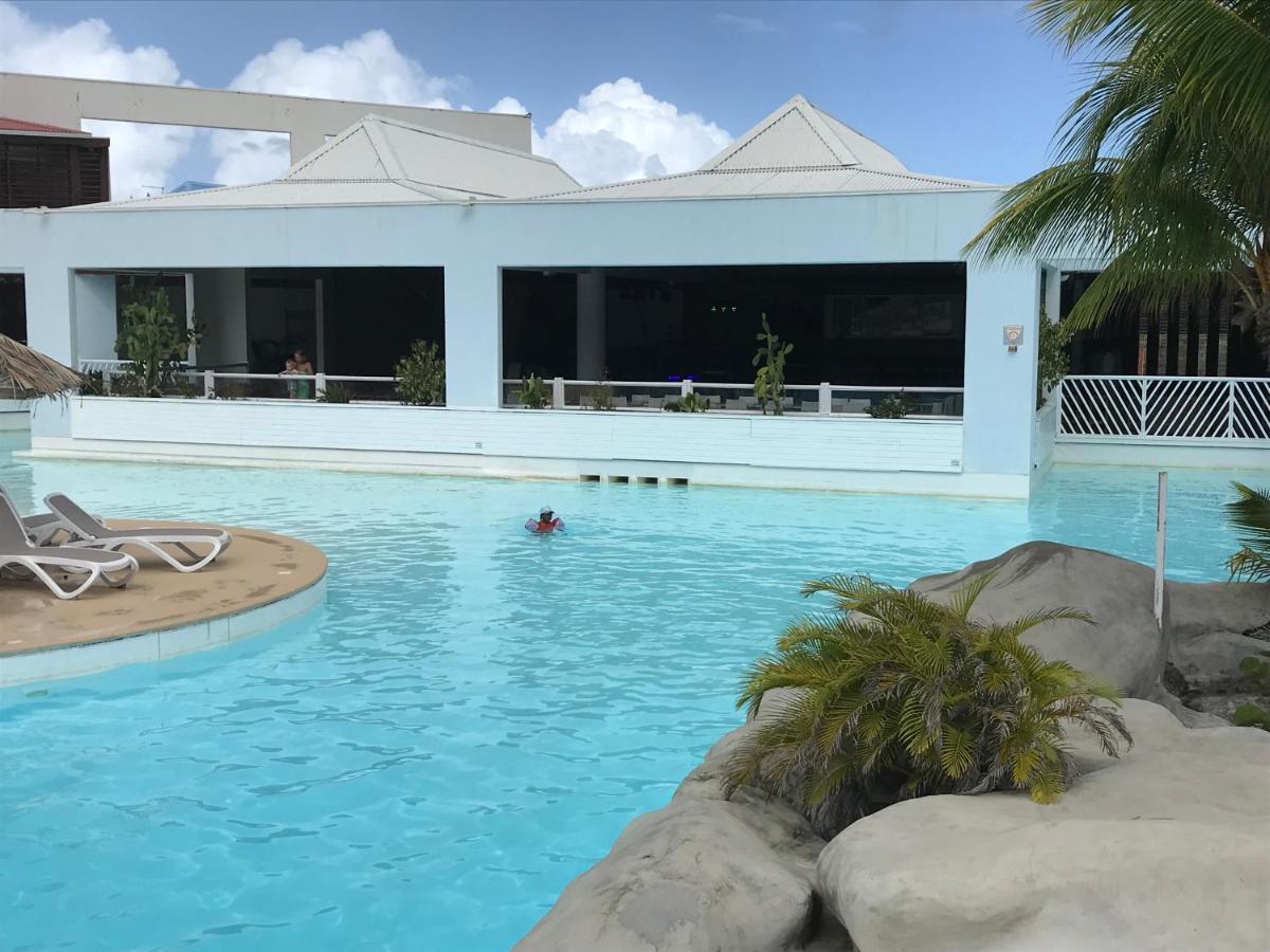 Le Camassia - Studio De Standing Dans Residence Privee Avec Acces Piscine Et Plage. Saint-Francois  Ngoại thất bức ảnh